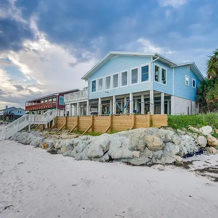 Alligator Point Beachfront Home With Private Hot Tub